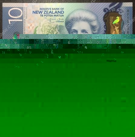 Новая Зеландия 2015 г. • P# 192 • 10 долларов • Кейт Шеппард • голубые утки • регулярный выпуск(полимер) • UNC пресс