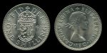 Великобритания 1963 г. • KM# 905 • 1 шиллинг • Елизавета II • герб Шотландии • регулярный выпуск • MS BU