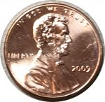 США 2009 г. • KM# 443 • 1 цент • Жизнь Авраама Линкольна (к 200-летию со дня рождения) • работа в Иллинойсе • регулярный выпуск • MS BU