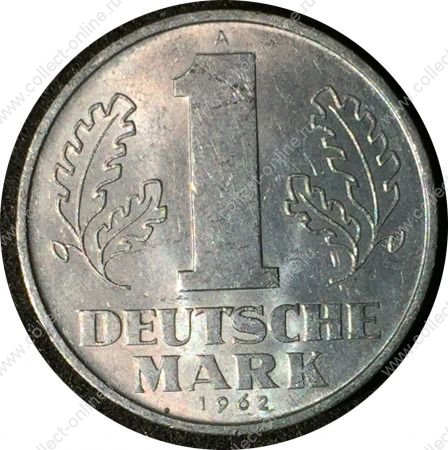 Германия ГДР 1962 г. A • KM# 13 • 1 марка • регулярный выпуск • MS BU ( кат.- $14 )