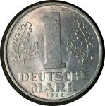 Германия • ГДР 1962 г. A • KM# 13 • 1 марка • регулярный выпуск • MS BU ( кат.- $14 )