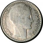 Франция 1930 г. • KM# 878 • 10 франков • серебро • лауреат • регулярный выпуск • AU+