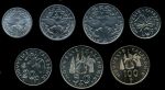 Новая Каледония 2004 г. • KM# 10..16 • 1 - 100 франков • 6 монет  • регулярный выпуск • MS BU
