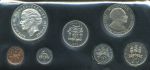 Ямайка 1972 г. • KM# PS9 • 1 c. - $5 • годовой набор • 7 монет • серебро 925 - 41.48 гр. • MS BU пруф!