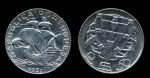 Португалия 1951 г. • KM# 580 • 2 ½ эскудо • каравелла Колумба • серебро • регулярный выпуск • XF
