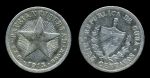 Куба 1915 г. • KM# A12 • 10 сентаво • звезда и герб • (серебро) • регулярный выпуск • +/- VF