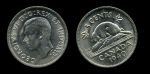 Канада 1940 г. • KM# 33 • 5 центов • Георг VI • бобер • MS BU ( кат. - $20+ )