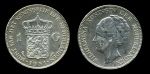 Нидерланды 1931 г. • KM# 161.1 • 1 гульден • королева Вильгельмина I • серебро • BU-
