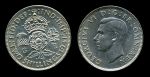 Великобритания 1941 г. • KM# 855 • флорин(2 шиллинга) • Георг VI • регулярный выпуск • MS BU ( кат. - $25)