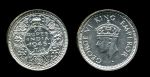 Британская Индия 1945 г. (Бомбей) • KM# 547 • ¼ рупии • (серебро) • король Георг VI • регулярный выпуск • BU
