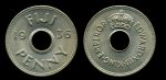 Фиджи 1936 г. • KM# 6 • 1 пенни • Эдуард VIII • регулярный выпуск • MS BU