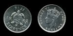 Фиджи 1942 г. S • KM# 11a • 6 пенcов • черепаха • серебро • регулярный выпуск • MS BU