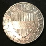 Австрия 1966г. KM# 2882 • 10 шиллингов серебро • BU-