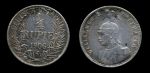 Германская Восточная Африка 1906 г. J • KM# 8 • ¼ рупии • Вильгельм II • регулярный выпуск • XF ( кат. - $150 )