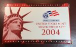 США 2004 г. S • KM# • Годовой набор • комплект 11 монет • серебро • регулярный выпуск • MS BU пруф