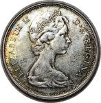 Канада 1965 г. • KM# 56 • 50 центов • Елизавета II • серебро • регулярный выпуск • MS BU-