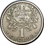 Португалия 1961 г. • KM# 578 • 1 эскудо • регулярный выпуск • XF ( кат. - $4 )