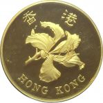 Гонконг 1997 г. • KM# 71 • 1000 долларов • возвращение Китаю • золото 917 - 15.97 гр. • MS BU пруф Люкс!!
