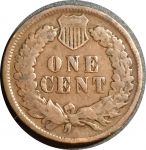 США 1907 г. • KM# 90a • 1 цент • "Индеец" • регулярный выпуск • F