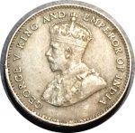 Гонконг 1935 г. • KM# 19 • 10 центов • Георг V • регулярный выпуск • XF