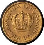 Югославия 1938 г. •KM# 19 • 1 динар • корона • регулярный выпуск • MS BU ( кат.- $6,00 )