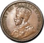 Ньюфаундленд 1920 г. C • KM# 16 • 1 цент • Георг V • регулярный выпуск • XF+