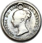Великобритания 1862 г. • KM# 728 • 1½ пенни • Виктория • серебро(подарочное) • *