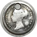 Великобритания 1862 г. • KM# 728 • 1½ пенни • Виктория • серебро(подарочное) • *