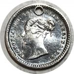 Великобритания 1838 г. • KM# 728 • 1½ пенни • Виктория • серебро(подарочное) • *