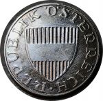Австрия 1965 г. • KM# 2882 • 10 шиллингов • серебро • регулярный выпуск • UNC пруф! 