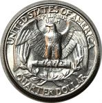 США 1932 г. • KM# 164 • квотер (25 центов) • Джордж Вашингтон • серебро • первый год • регулярный выпуск • AU+