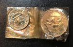 США 1950 г. • Годовой набор • 1 - 50 центов (5 монет), коробка (серебро) • специальный выпуск • MS BU пруф!