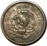 Мексика 1946 г. M • KM# 432 • 10 сентаво • мексиканский орел • регулярный выпуск • XF+