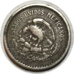Мексика 1939 г. M • KM# 432 • 10 сентаво • мексиканский орел • регулярный выпуск • VF-