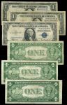 США 1935 г. C • P# 416c • 1 доллар • Джордж Вашингтон • серебряный сертификат • +/- F-VF
