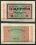 ГЕРМАНИЯ 1923г. P# 85b / 20000 МАРОК VF      