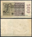 Германия 1923 г. • P# 110b • 500 млн. марок • регулярный выпуск • VF