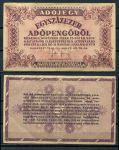 ВЕНГРИЯ 1946г. P# 144b / 100 тыс. АДОПЕНГО / VF+