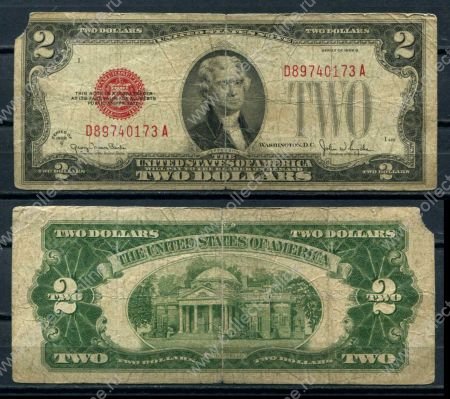 США 1928г. G P# 378 / 2 ДОЛЛАРА / АРХИТЕКТУРА