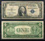 США 1935 г. C • P# 416c • 1 доллар • Джордж Вашингтон • серебряный сертификат • +/- F-