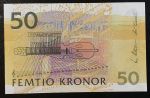 Швеция 2002 г. • P# 62a • 50 крон • Енни Линд • регулярный выпуск • UNC пресс