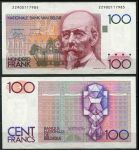 Бельгия 1978-1981 гг. • P# 140 • 100 франков • Хендрик Бейерт(архитектор) • регулярный выпуск • UNC пресс-
