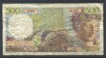 Алжир 1954 г. (23-6) • P# 106 • 500 франков • Банк Алжира и Туниса • регулярный выпуск • F*