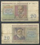 Бельгия 1950 г.(01.07) • P# 132a • 20 франков • Орландо ди Лассо • регулярный выпуск • VG+
