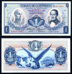 КОЛУМБИЯ 1974г. P# 404 / 1 ПЕСО UNC ПРЕСС