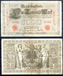 ГЕРМАНИЯ 1910г. P#44 / 1000 МАРОК XF