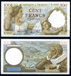 Франция 1941 г. (09.01) • P# 94 • 100 франков • Максимильен де Бетюн • регулярный выпуск • UNC пресс