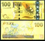 Фиджи 2012 г. • P# 119a • 100 долларов • пчела • регулярный выпуск • UNC пресс