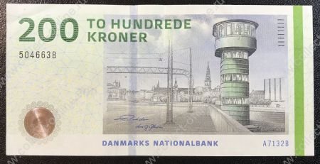 Дания 2009 г. (2013) • P# 67 • 200 крон • мост • регулярный выпуск • XF-AU