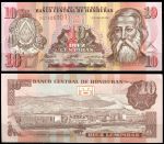 Гондурас 2006 г. • P# 86d • 10 лемпир • Хосе Тринидад Кабаньяс • университет • регулярный выпуск • UNC пресс